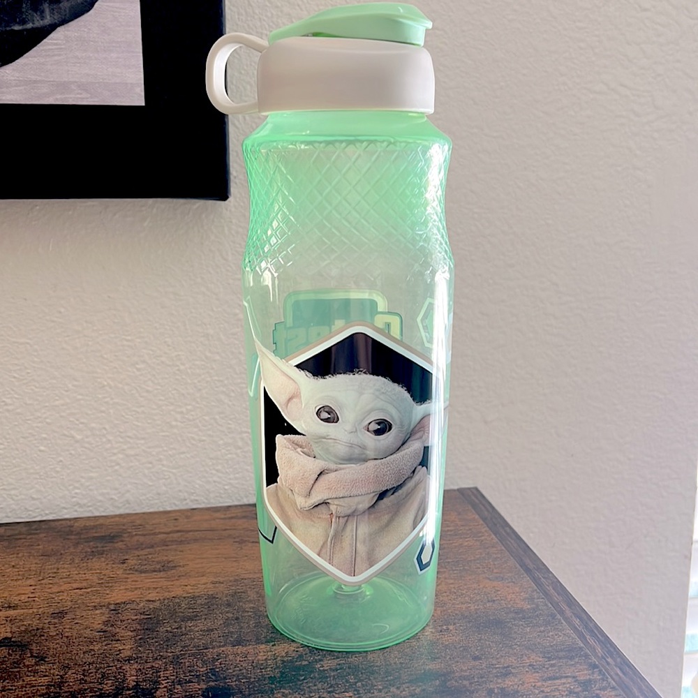 Baby Yoda Water Bottle Star Wars ZAK Disney Kids School